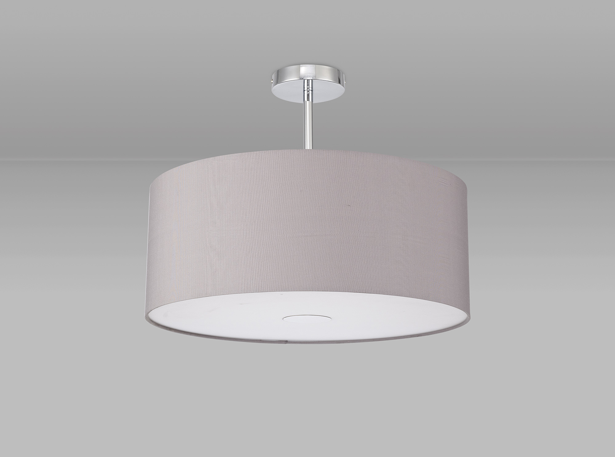 Baymont CH GR Ceiling Lights Deco Semi Flush Fittings